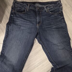 Silver Jeans Suki Skinny Crop Jeans Size 18/26